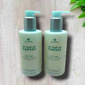 NEW Lot 2 x Alterna My Hair My Canvas Me Time Everyday Shampoo 8.5 oz Each